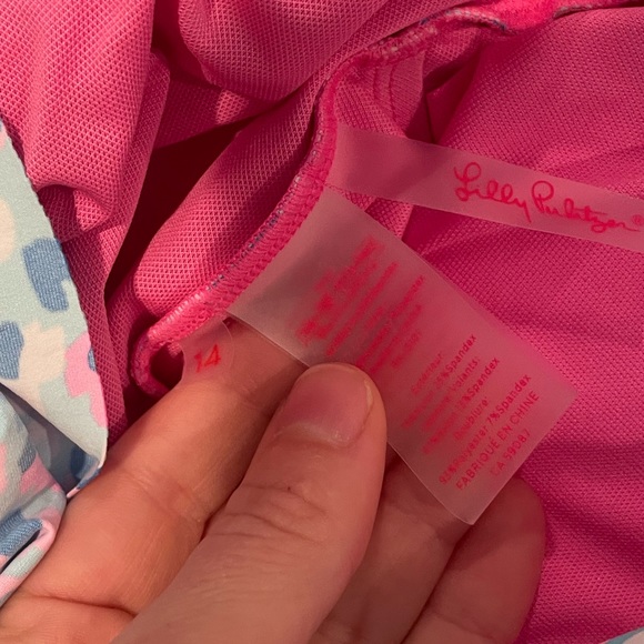 EUC Lilly Pulitzer, size 14 one piece - Picture 4 of 5